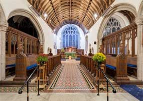 Inside St Marys, Brixton