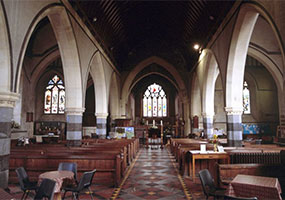 St Bartholomew Victorian nave